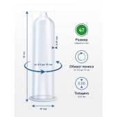 Презервативы MY.SIZE размер 47 - 10 шт. - My.Size - купить с доставкой во Владикавказе