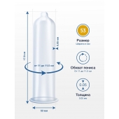 Презервативы MY.SIZE размер 53 - 10 шт. - My.Size - купить с доставкой во Владикавказе