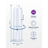 Презервативы MY.SIZE размер 69 - 3 шт. - My.Size - купить с доставкой во Владикавказе