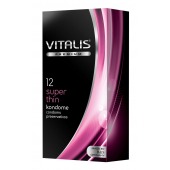 Ультратонкие презервативы VITALIS PREMIUM super thin - 12 шт. - Vitalis - купить с доставкой во Владикавказе