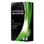 Презервативы увеличенного размера VITALIS PREMIUM x-large - 12 шт. - Vitalis - купить с доставкой во Владикавказе