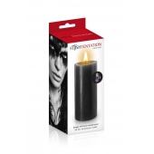 Черная низкотемпературная свеча для ваксплея - Fetish Tentation - купить с доставкой во Владикавказе