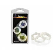 Набор из 3 прозрачных эластичных эрекционных колец - Sitabella - во Владикавказе купить с доставкой