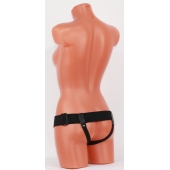 Универсальные черные трусики для страпона - БДСМ Арсенал - купить с доставкой во Владикавказе