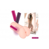 Телесный вибромастурбатор-анус Tong-ggo Auto - KOKOS - во Владикавказе купить с доставкой