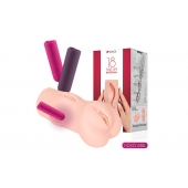 Телесный вибромастурбатор-вагина Dream Auto - KOKOS - во Владикавказе купить с доставкой