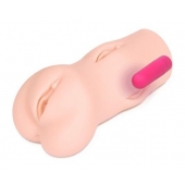 Телесный вибромастурбатор-вагина Dream Auto - KOKOS - во Владикавказе купить с доставкой