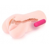 Телесный вибромастурбатор-вагина Sandara Auto - KOKOS - во Владикавказе купить с доставкой