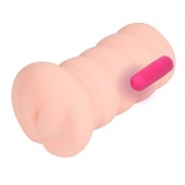 Телесный вибромастурбатор-вагина Gloria Auto - KOKOS - во Владикавказе купить с доставкой