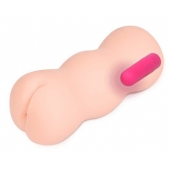 Телесный вибромастурбатор-анус TONGGGO 2 Auto - KOKOS - во Владикавказе купить с доставкой