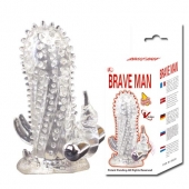 Насадка-удлинитель с пупырышками, усиками и вибрацией - Baile - во Владикавказе купить с доставкой