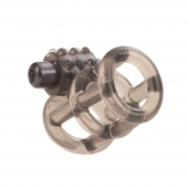 Плетеная насадка с вибростимулятором STRETCHY - California Exotic Novelties - во Владикавказе купить с доставкой