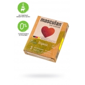 Экологически чистые презервативы Masculan Organic - 3 шт. - Masculan - купить с доставкой во Владикавказе