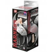 Женский пояс-трусики c 2 насадками и вагинальной пробкой WOMAN LONG - LOVETOY (А-Полимер) - купить с доставкой во Владикавказе