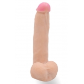 Телесная насадка Harness с коннектором - 19 см. - LOVETOY (А-Полимер) - купить с доставкой во Владикавказе