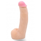 Телесная насадка Harness с коннектором - 19 см. - LOVETOY (А-Полимер) - купить с доставкой во Владикавказе