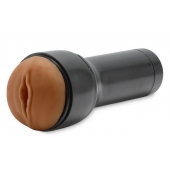 Коричневый мастурбатор-вагина Feel Stroker - Kiiroo - во Владикавказе купить с доставкой