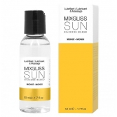 Смазка на силиконовой основе Mixgliss Sun - 50 мл. - Mixgliss - купить с доставкой во Владикавказе