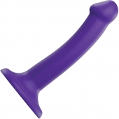 Фиолетовый фаллоимитатор-насадка Strap-On-Me Dildo Dual Density size S - 17 см. - Strap-on-me - купить с доставкой во Владикавказе