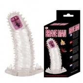 Насадка-удлинитель с пупырышками, усиками и вибропулькой - Baile - во Владикавказе купить с доставкой