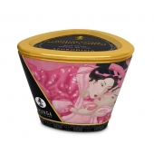 Массажная свеча Rose Petals с ароматом розы - 170 мл. - Shunga - купить с доставкой во Владикавказе
