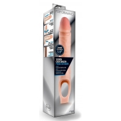 Телесная насадка на пенис 10 Inch Cock Sheath Extender - 25 см. - Blush Novelties - во Владикавказе купить с доставкой