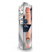 Телесная насадка на пенис 11.5 Inch Cock Sheath Penis Extender - 29,2 см. - Blush Novelties - во Владикавказе купить с доставкой