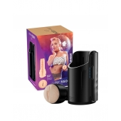 Телесный интерактивный мастурбатор-вагина Kiiroo Keon Combo Set Feel Britney Amber - Kiiroo - во Владикавказе купить с доставкой