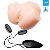 Телесный мастурбатор с 2 тоннелями Dual Vagina and Ass Veronica - Baile - во Владикавказе купить с доставкой