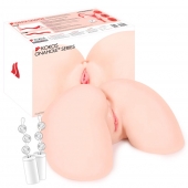 Телесный вибромастурбатор-полуторс Hanna Onahole 002 Real Hips - KOKOS - во Владикавказе купить с доставкой