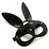 Черная маска  Зайка  с длинными ушками - Crazy Handmade - купить с доставкой во Владикавказе