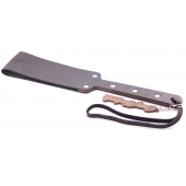 Гладкий мягкий удлиненный пэддл с заклепками - 32 см. - Crazy Handmade - купить с доставкой во Владикавказе