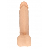 Насадка-фаллос для трусиков с плугом - 19 см. - LOVETOY (А-Полимер) - купить с доставкой во Владикавказе