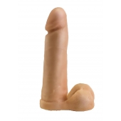 Насадка-фаллос для трусиков с плугом - 19 см. - LOVETOY (А-Полимер) - купить с доставкой во Владикавказе