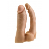 Двойная насадка для страпона Харнесс - 15 см. - LOVETOY (А-Полимер) - купить с доставкой во Владикавказе