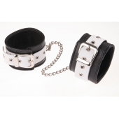 Черно-белые оковы на ноги - Sitabella - купить с доставкой во Владикавказе