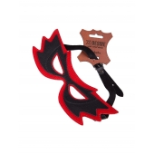 Чёрно-красная маска с прорезями для глаз - Sitabella - купить с доставкой во Владикавказе