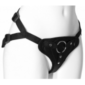 Женские трусики для фиксации насадки кольцом с вагинальной пробкой - LOVETOY (А-Полимер) - купить с доставкой во Владикавказе