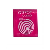 Стимулирующий интимный крем для женщин Cosmo G-spot - 2 гр. - Биоритм - купить с доставкой во Владикавказе