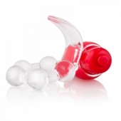 Виброкольцо с язычком и красным виброэлементом Overtime - Screaming O - во Владикавказе купить с доставкой