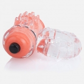 Неоновое оранжевое кольцо на пенис O wow! - Screaming O - во Владикавказе купить с доставкой