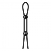 Черное эрекционное лассо Nexus Forge Double - Nexus Range - во Владикавказе купить с доставкой