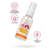 Съедобная гель-смазка Yovee «Двойной соблазн» с Д-пантенолом и вкусом клубники и дыни - 50 мл. - ToyFa - купить с доставкой во Владикавказе