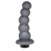 Серая насадка-ёлочка PLATINUM 5,5’’ - 15,5 см. - LOVETOY (А-Полимер) - купить с доставкой во Владикавказе