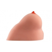 Полуторс Juliana Breast в виде груди с вибровагиной - KOKOS - во Владикавказе купить с доставкой