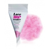 Съедобное согревающее массажное масло Love Me Tender Cotton Candy с ароматом сладкой ваты - 10 мл. - Love to Love - купить с доставкой во Владикавказе