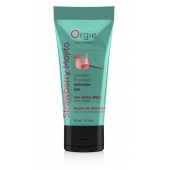 Съедобный интимный гель Orgie Lube Tube Cocktail Strawberry Mojito - 50 мл. - ORGIE - купить с доставкой во Владикавказе