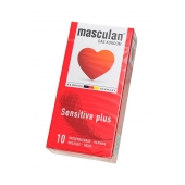 Презервативы Masculan Sensitive plus - 10 шт. - Masculan - купить с доставкой во Владикавказе