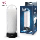 Оригинальный мастурбатор в колбе с нагревом - Sex Expert - во Владикавказе купить с доставкой