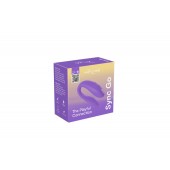 Фиолетовый вибромассажер для пар We-Vibe Sync Go - We-vibe